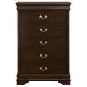 Louis Philippe 5-drawer Bedroom Chest