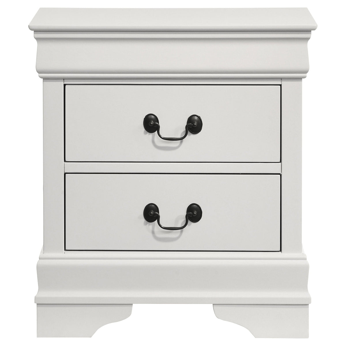 Louis Philippe 2-drawer Nightstand