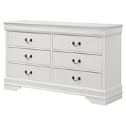 Louis Philippe 6-drawer Dresser