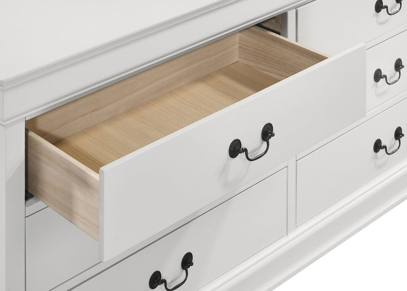 Louis Philippe 6-drawer Dresser