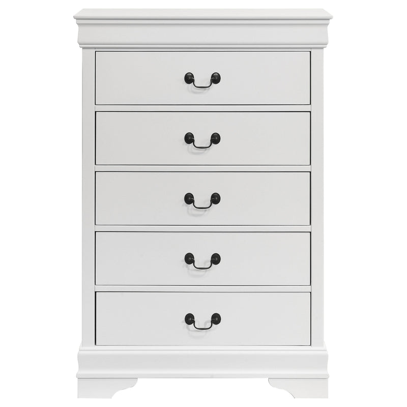 Louis Philippe 5-drawer Bedroom Chest