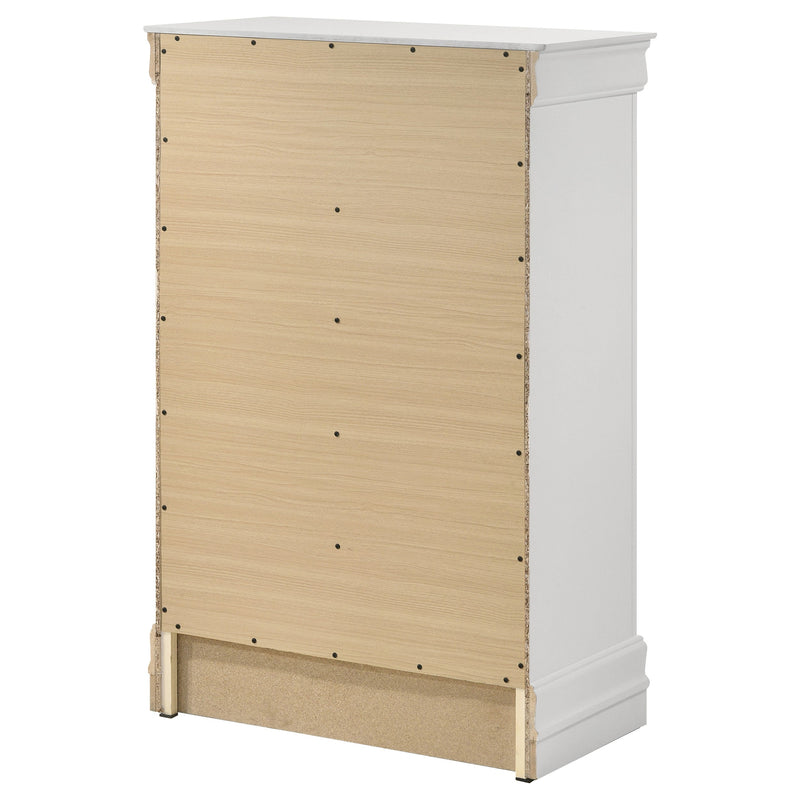 Louis Philippe 5-drawer Bedroom Chest