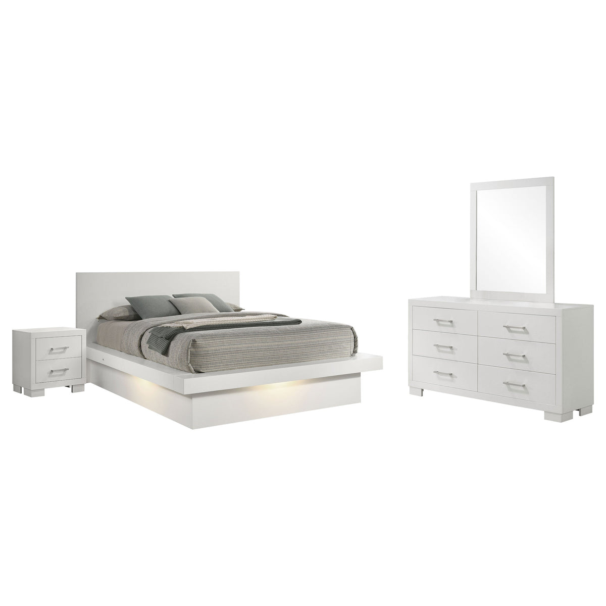 Jessica LED Bedroom Set