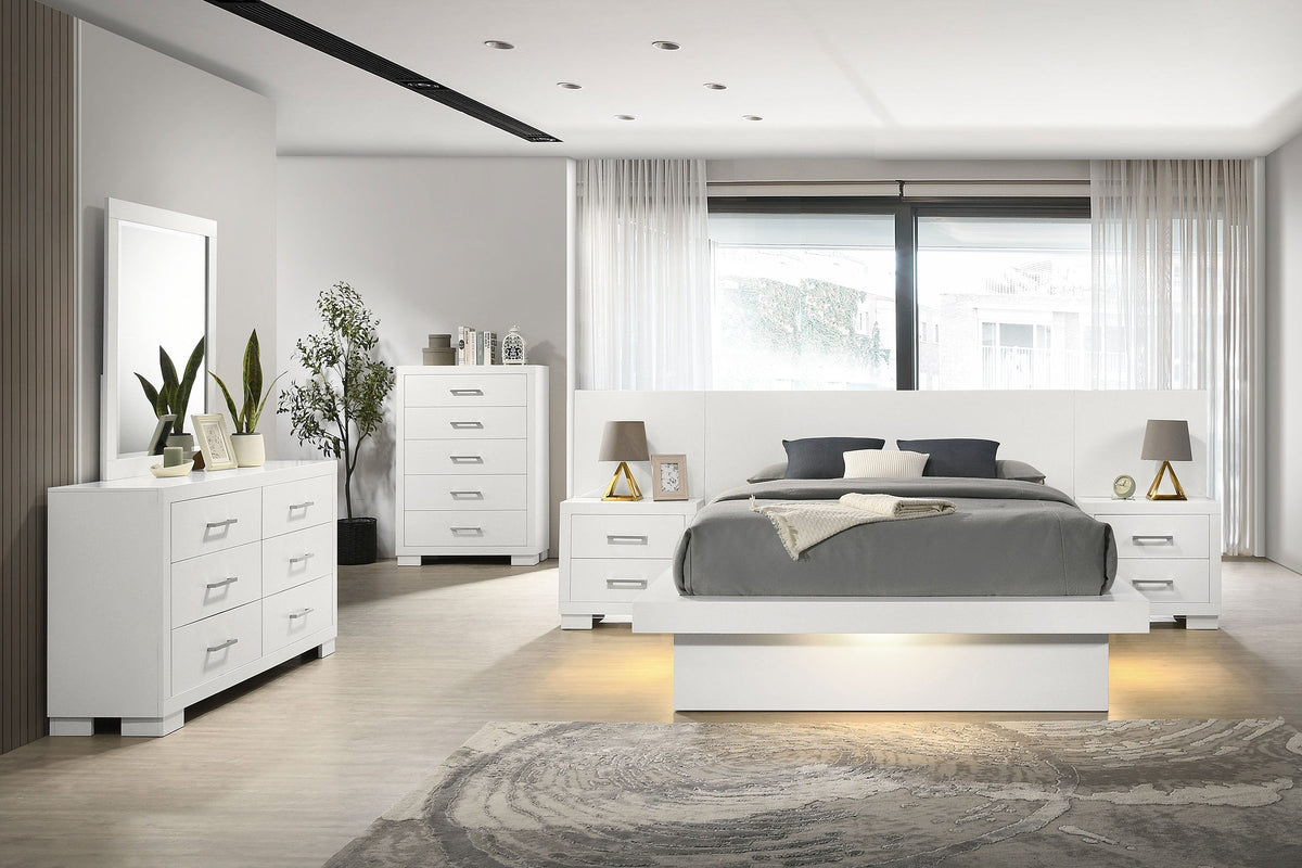 Jessica LED Bedroom Set