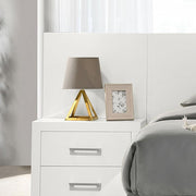Jessica Wood Bed Panels White