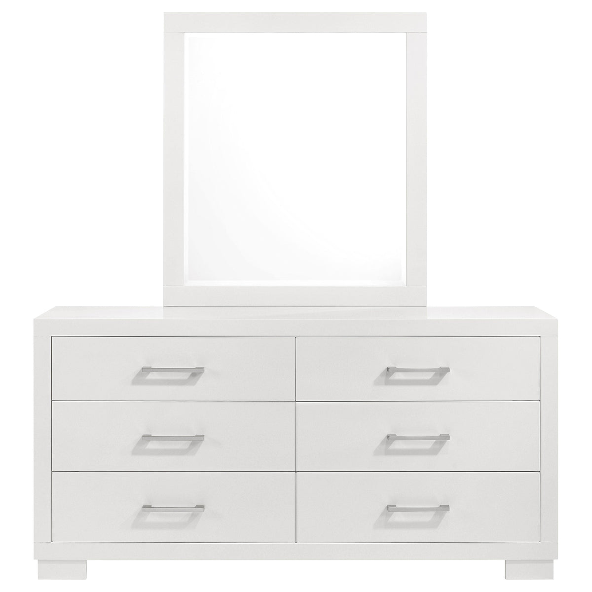 Jessica 6-drawer Dresser with Mirror