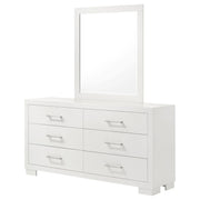 Jessica 6-drawer Dresser with Mirror