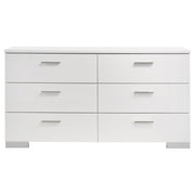 Felicity Bedroom Set High Gloss