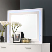 Felicity Dresser Mirror White High Gloss LED Mirror