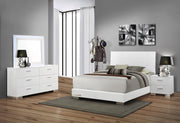 Felicity Dresser Mirror White High Gloss