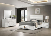 Felicity Platform Bedroom Set Eastern King 4-piece