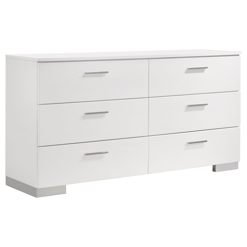 Felicity Bedroom Set High Gloss