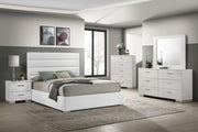 Felicity Bedroom Set High Gloss California King 5-piece