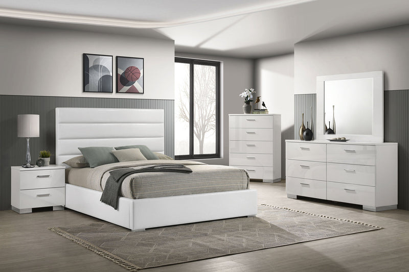 Felicity 53-inch Upholstered Platform Bed