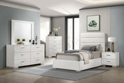 Felicity Bedroom Set High Gloss Twin 5-piece