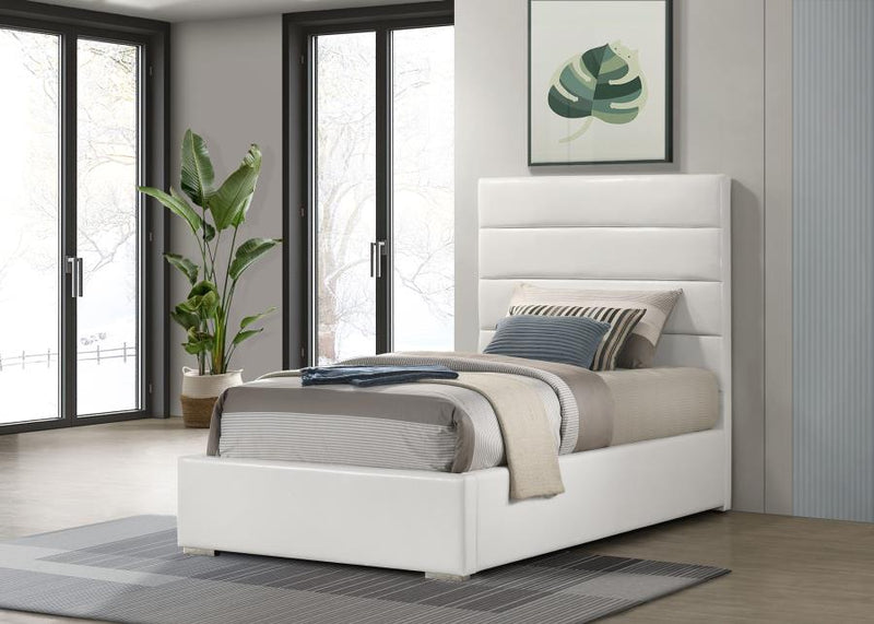Felicity 53-inch Upholstered Platform Bed Twin