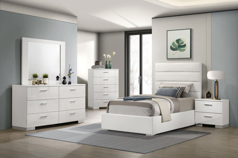 Felicity 53-inch Upholstered Platform Bed
