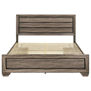 Kauffman Wood Storage Panel Bed