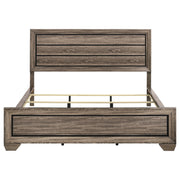 Kauffman Wood Panel Bed