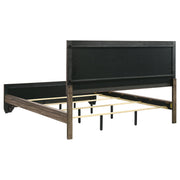 Kauffman Wood Panel Bed