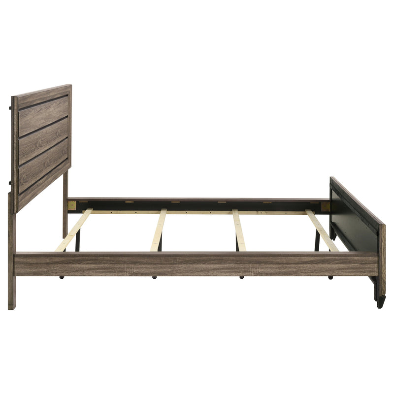 Kauffman Wood Panel Bed