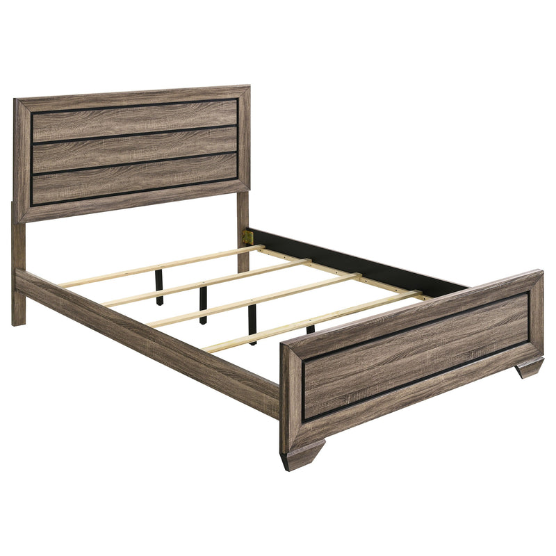 Kauffman Wood Panel Bed