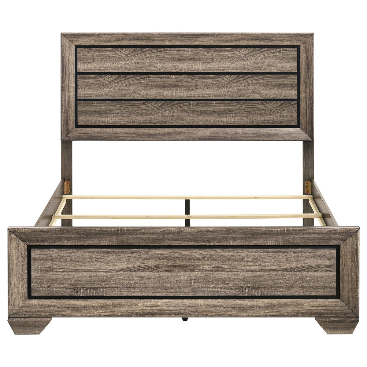 Kauffman Wood Panel Bed