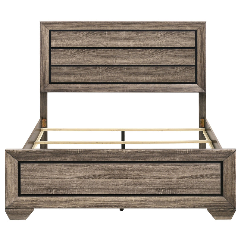 Kauffman Wood Panel Bed