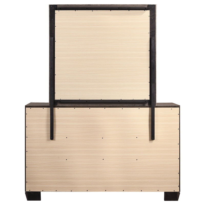 Kauffman 6-drawer Dresser with Mirror
