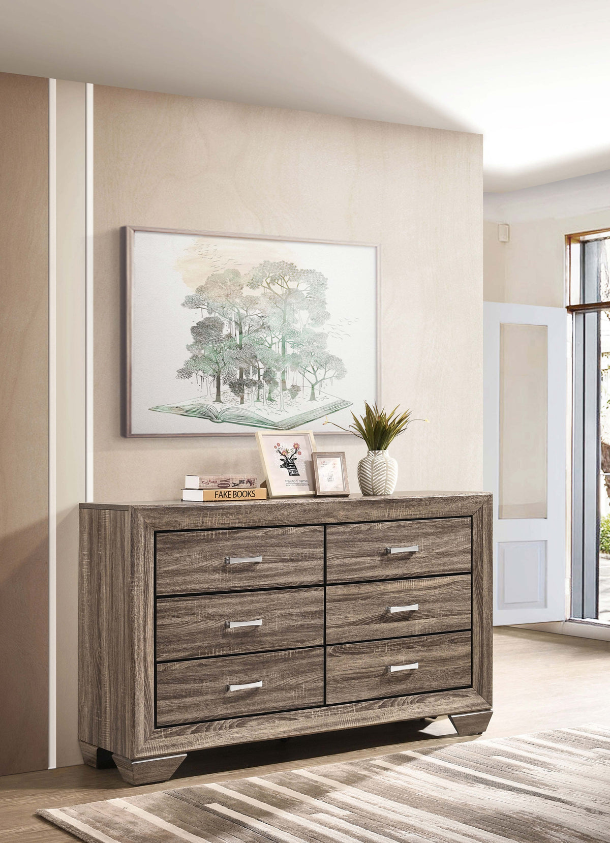 Kauffman 6-drawer Dresser