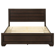 Kauffman Wood Storage Panel Bed