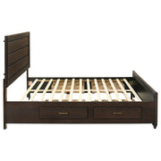Kauffman Wood Storage Panel Bed