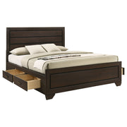 Kauffman Wood Storage Panel Bed