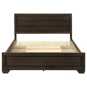 Kauffman Wood Storage Panel Bed
