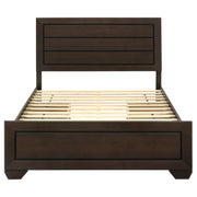 Kauffman Wood Storage Panel Bed