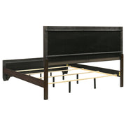 Kauffman Wood Panel Bed