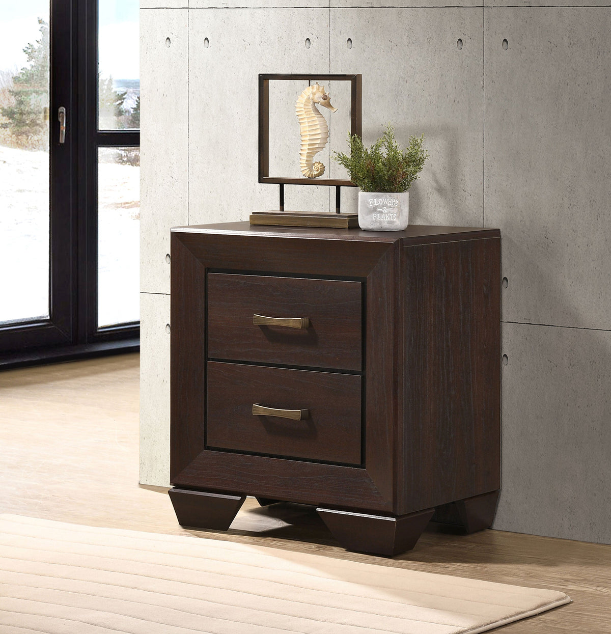 Kauffman 2-drawer Nightstand