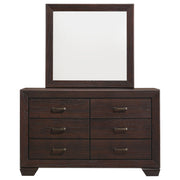 Kauffman 6-drawer Dresser with Mirror