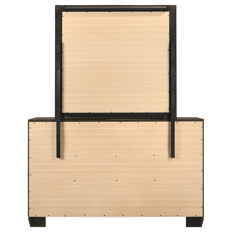 Kauffman 6-drawer Dresser with Mirror