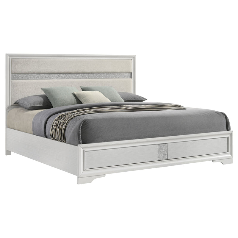 Miranda 54-inch Upholstered Panel Bed