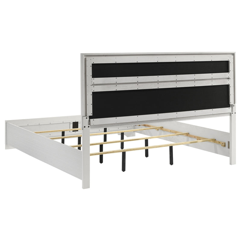Miranda 54-inch Upholstered Panel Bed