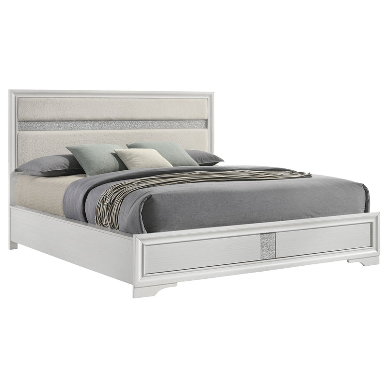 Miranda 54-inch Upholstered Panel Bed