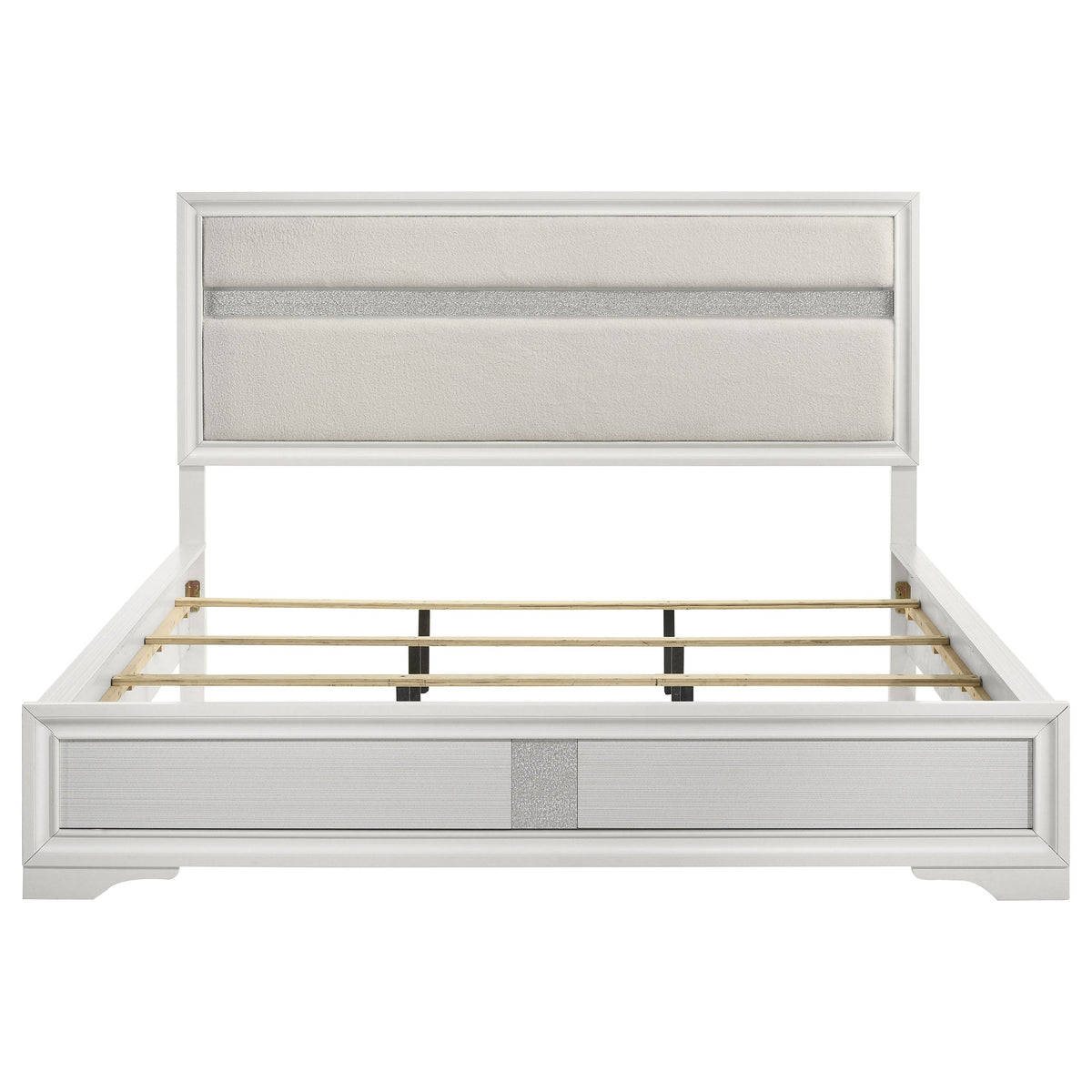 Miranda 54-inch Upholstered Panel Bed