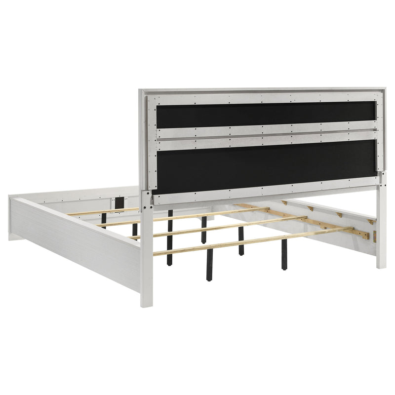 Miranda 54-inch Upholstered Panel Bed