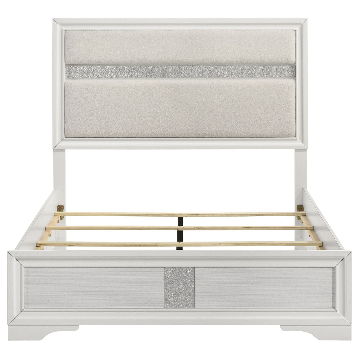 Miranda 54-inch Upholstered Panel Bed