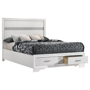 Miranda 51-inch Wood Storage Panel Bed