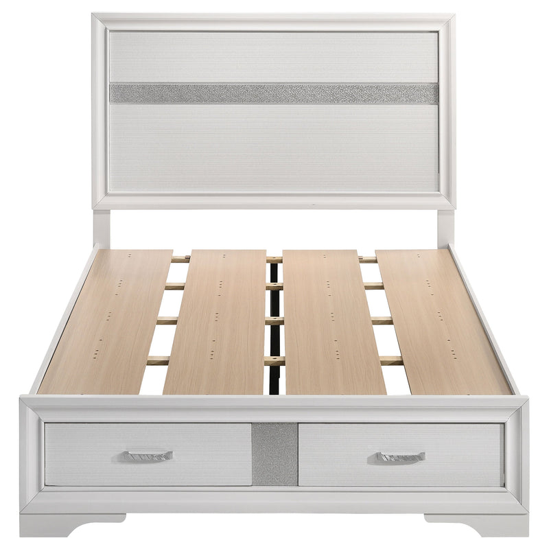 Miranda 51-inch Wood Storage Panel Bed