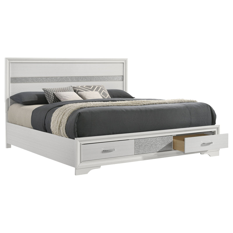 Miranda 51-inch Wood Storage Panel Bed