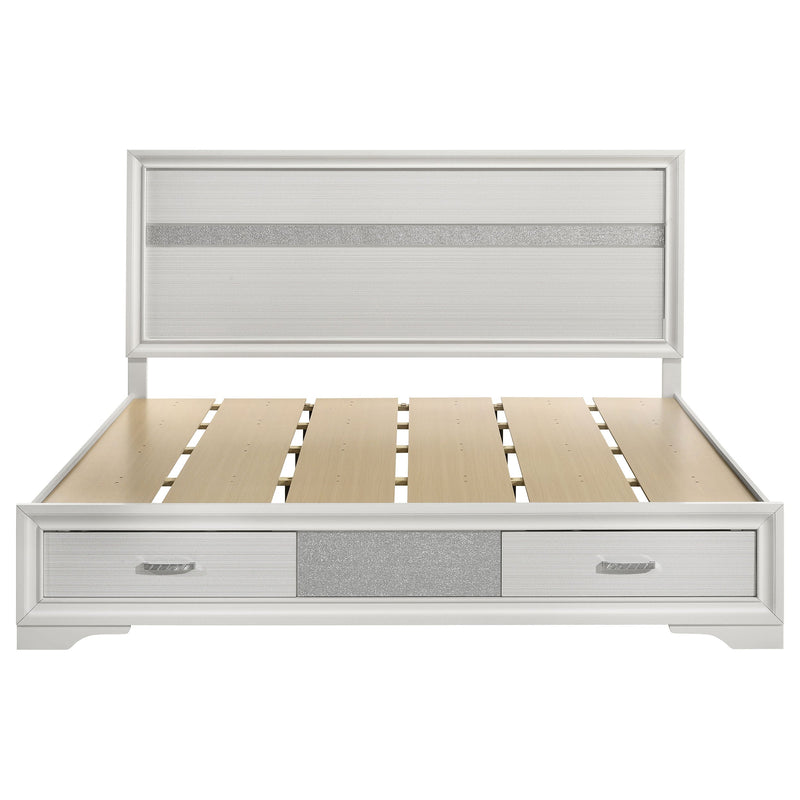 Miranda 51-inch Wood Storage Panel Bed