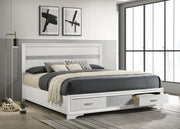 Miranda 51-inch Wood Storage Panel Bed